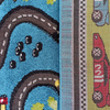 Dywan sensoryczny dla chłopca Tor Samochodowy Niebieski Color Kids 04 200x290 cm