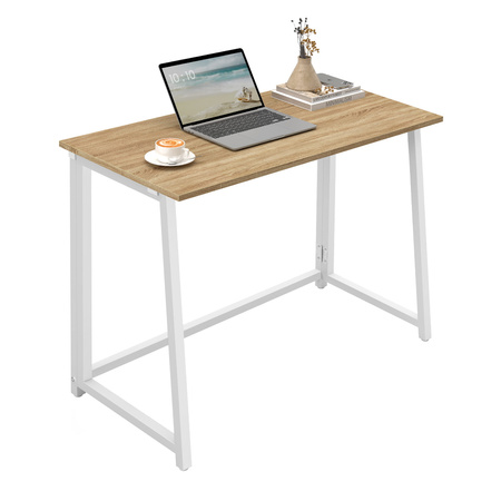 Biurko Komputerowe MAX 1.0 - sonoma / nogi białe