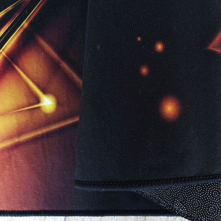 Dywan czarno złoty abstrakcyjny nowoczesny BLACK and GOLD 14 - 60x100 cm