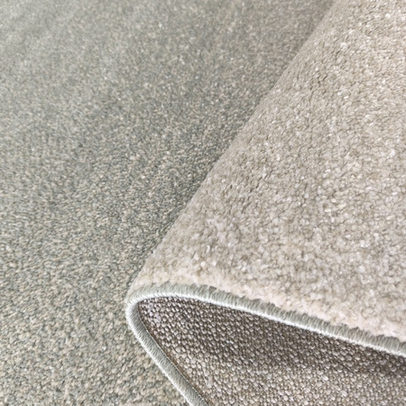 Dywan 80x150 szary jednokolorowy Ladon 05 z efektem 3D do salonu OEKO-TEX