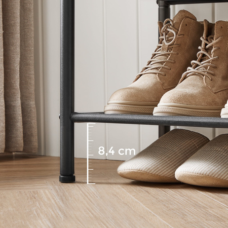 Industrialna 3-poziomowa półka na buty - Regał na buty Loft - VASAGLE LBS035B01V1