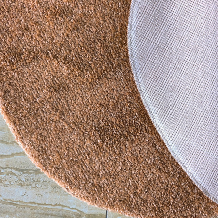 Dywan Kamel Koło - brown brązowy 100 cm