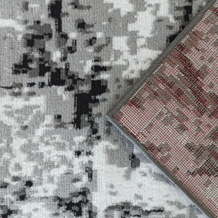 Nowoczesny chodnik dywanowy Soho 18 szary – cięty z metra, szer. 100 cm