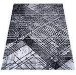 Szary dywan BCF 80x150 / Soho 14 - Nowoczesny, geometryczny dywan do salonu