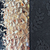 Dywan czarno złoty abstrakcyjny nowoczesny BLACK and GOLD 13 - 60x100 cm