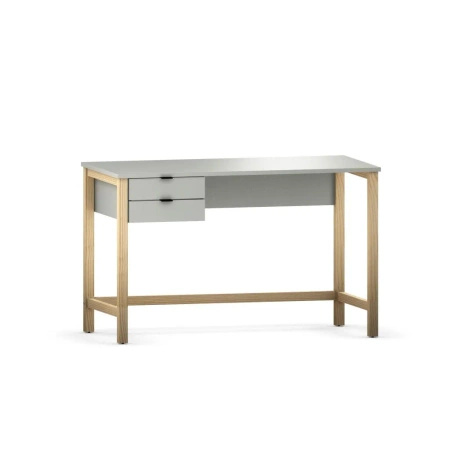 Biurko VERYSIMPL B-DES7 – 2 szuflady, drewniany stelaż i kolor do wyboru