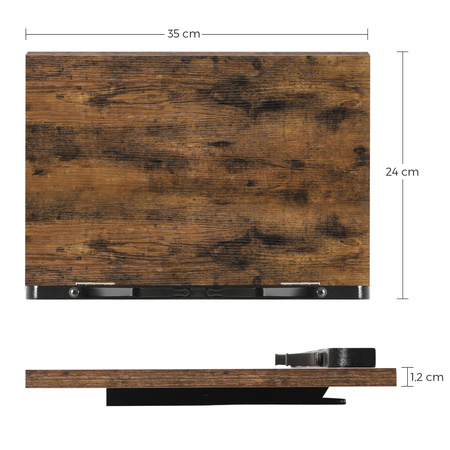 Podstawka pod książkę - Stojak na książkę do czytania - SONGMICS LLD112B01