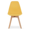 Krzesło KITO musztarda / nogi naturalne x 1