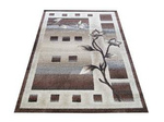 Dywan klasyczny z kwiatem OTTO 02 brązowy 160x220 cm