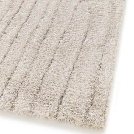 Beżowy dywan 80x150 / Serenity 01 - Nowoczesny dywan do salonu, pluszowy i miękki (cosy)