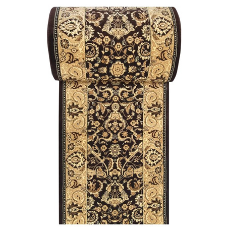 Chodnik dywanowy cięty z metra 60 cm brązowy tradycyjny Exclusive 02