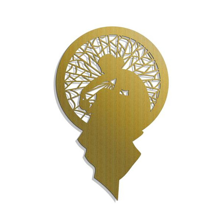 DEKORACYJNY PANEL AŻUROWY, SECESJA, FANTINE , DEKORACJA ŚCIENNA 3D,ORNAMENT, CZARNY