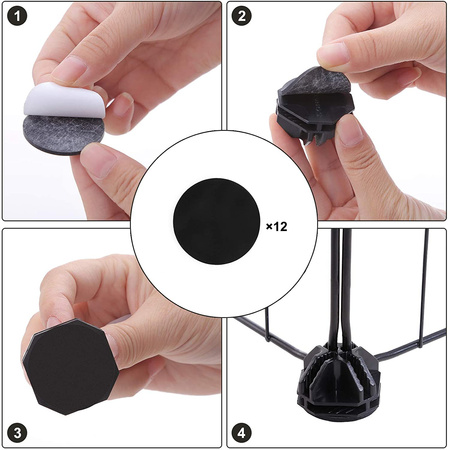 Duży wybieg dla szczeniąt - Wybieg, kojec, zagroda dla psów i innych zwierząt SONGMICS LPI01H