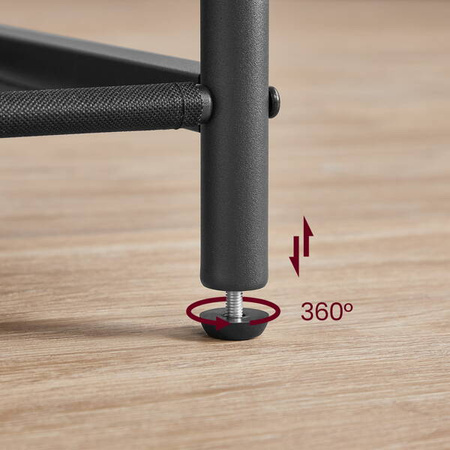 Mobilna półka łazienkowa - Biały regał łazienkowy na kółkach