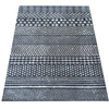 Dywan geometryczny niebieski LARA 07 - 80x150 cm