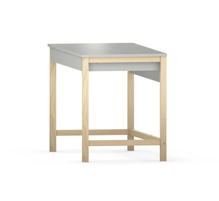 Biurko VERYSIMPL B-DES5/2 z dwiema szufladami — drewniany stelaż, nowoczesny design, wybór kolorów