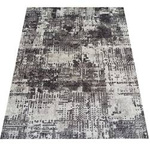 Dywan przecierany abstrakcyjny szary Panamero 18 - 80x150 cm