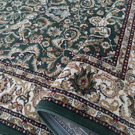 Zielony chodnik na metry Exclusive 02 N – klasyczny wzór z medalionem szer. 120 cm