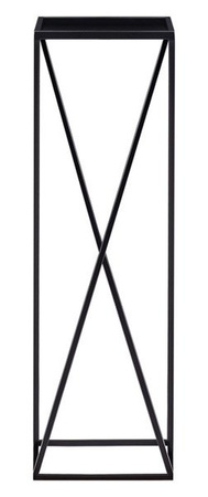 Stojak metalowy industrialny TREND / postument / kwietnik nowoczesny / wys. 93 cm