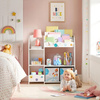 Regał na zabawki z pojemnikami - Półka, organizer do pokoju dziecięcego SONGMICS GKR42WT