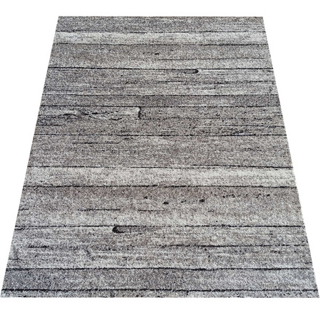 Dywan nowoczesny Deski Panamero 20 szary 80x150 cm