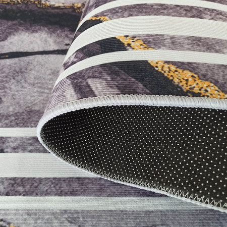 Dywan nowoczesny marmurowy Rama Horeca-New 118 ciemny szary 60x100 cm