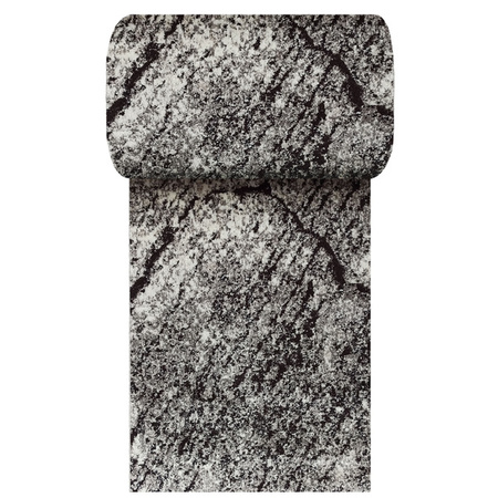 Nowoczesny chodnik na metry Panamero 04 – czarno-szary marmur, szer. 80 cm