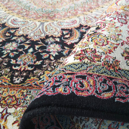 Dywan z akrylu klasyczny i luksusowy (perski styl) PERS 03 granatowy 300x400 cm