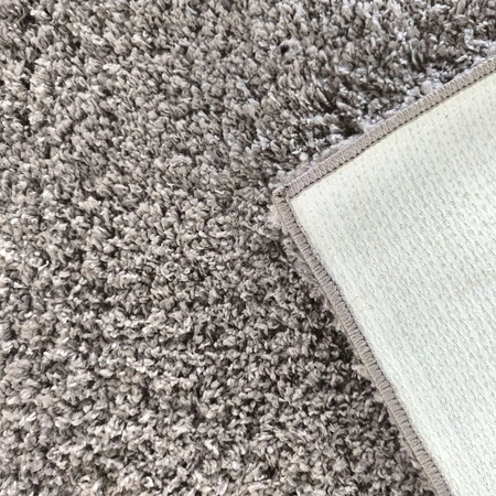 Dywan gęsty i miękki Kamel typu Shaggy ciemny beżowy 80x150 cm