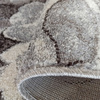 Dywan vintage w kwiaty szary Panamero 16 - 60x100 cm