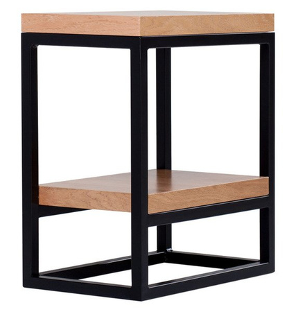 Industrialny stolik nocny - nakastlik lub stolik do kanapy KAPELAŃCZYK