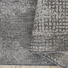 Szary dywan abstrakcyjny sznurkowy dwustronny (zewnętrzny) ZARA 10 - 200x290 cm