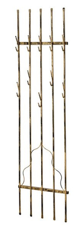 Wieszak na ubrania ścienny klasyczny OSTOJA / metalowa garderoba [szer. 50 cm]