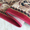 Dywan w kwiaty klasyczny do salonu BCF Alfa 01 czerwony 60x100 cm