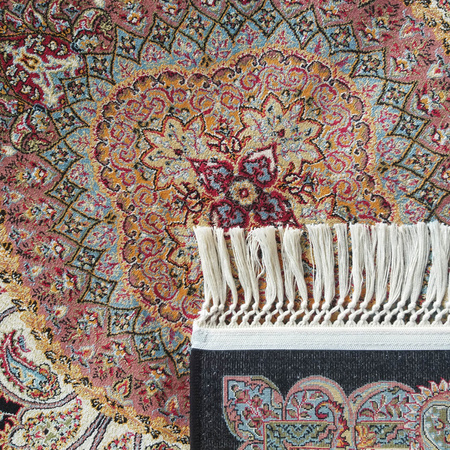 Dywan z akrylu klasyczny i luksusowy (perski styl) PERS 03 granatowy 300x400 cm