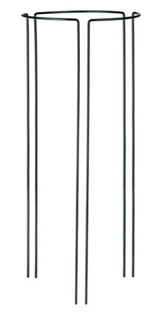 Podpora metalowa do roślin obejma / podpórka ogrodowa do krzewów / wys. 75 cm