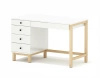 Biurko VERYSIMPL B-MODEL-3 z szufladą podblatową i kontenerem z szufladami