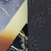 Dywan czarno złoty Marmur nowoczesny BLACK and GOLD 12 - 60x100 cm