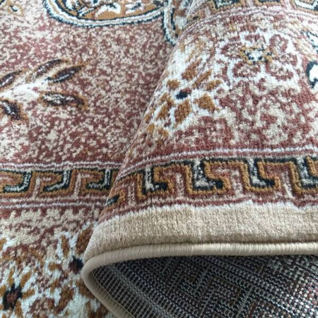 Dywan klasyczny w kwiaty brązowy BCF Alfa 09 – 250x350 cm