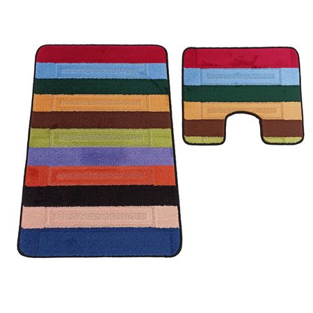 Komplet łazienkowy Montana z wycięciem Said XL Multi Komplet (60 cm x 100 cm i 50 cm x 60 cm)