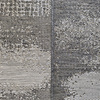 Szary dywan abstrakcyjny sznurkowy dwustronny (zewnętrzny) ZARA 10 - 80x150 cm