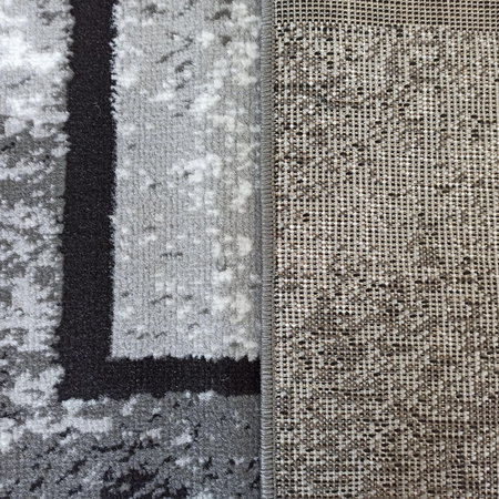 Dywan nowoczesny geometryczny szary Soho 16 - 200x290 cm