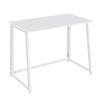 Biurko Komputerowe MAX 1.0 - białe / nogi białe
