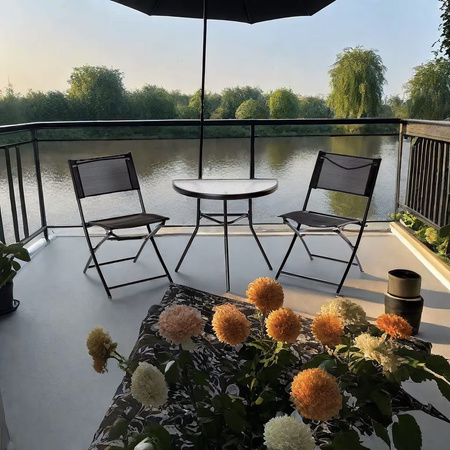 "Stół ISLAND Półokrągły"