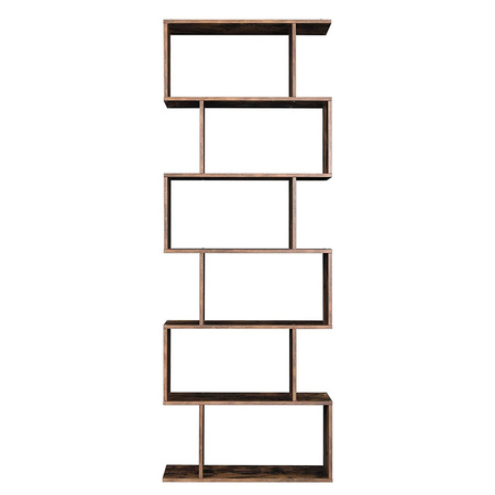 Nowoczesny regał na książki - Otwarty regał do salonu - VASAGLE LBC61BX