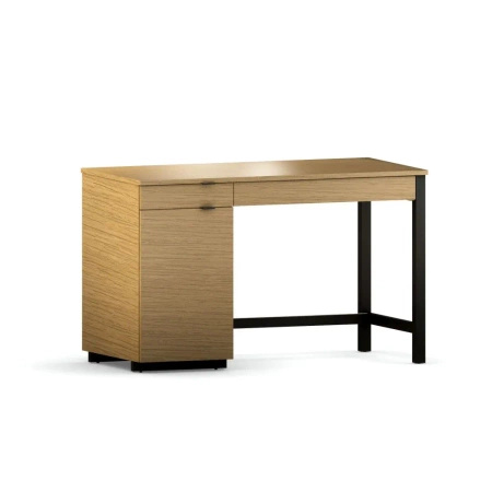 Biurko VERYSIMPL B-DES45 – skandynawskie biurko z szufladami i szafką, styl japandi, na wymiar