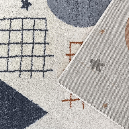 Dywan dziecięcy 120x170 / Lovi Lumi 01 - Kolorowy dywan do pokoju dziecięcego