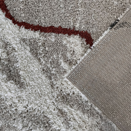 Dywan Shaggy Santo 01 szary 80x150 cm – długie włosie, nowoczesny