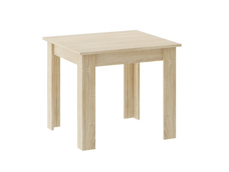 Kwadratowy stół do kuchni 80x80cm w kolorze dąb sonoma - MEBLE OSKAR