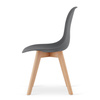 Krzesło KITO ciemnoszare / nogi naturalne x 1